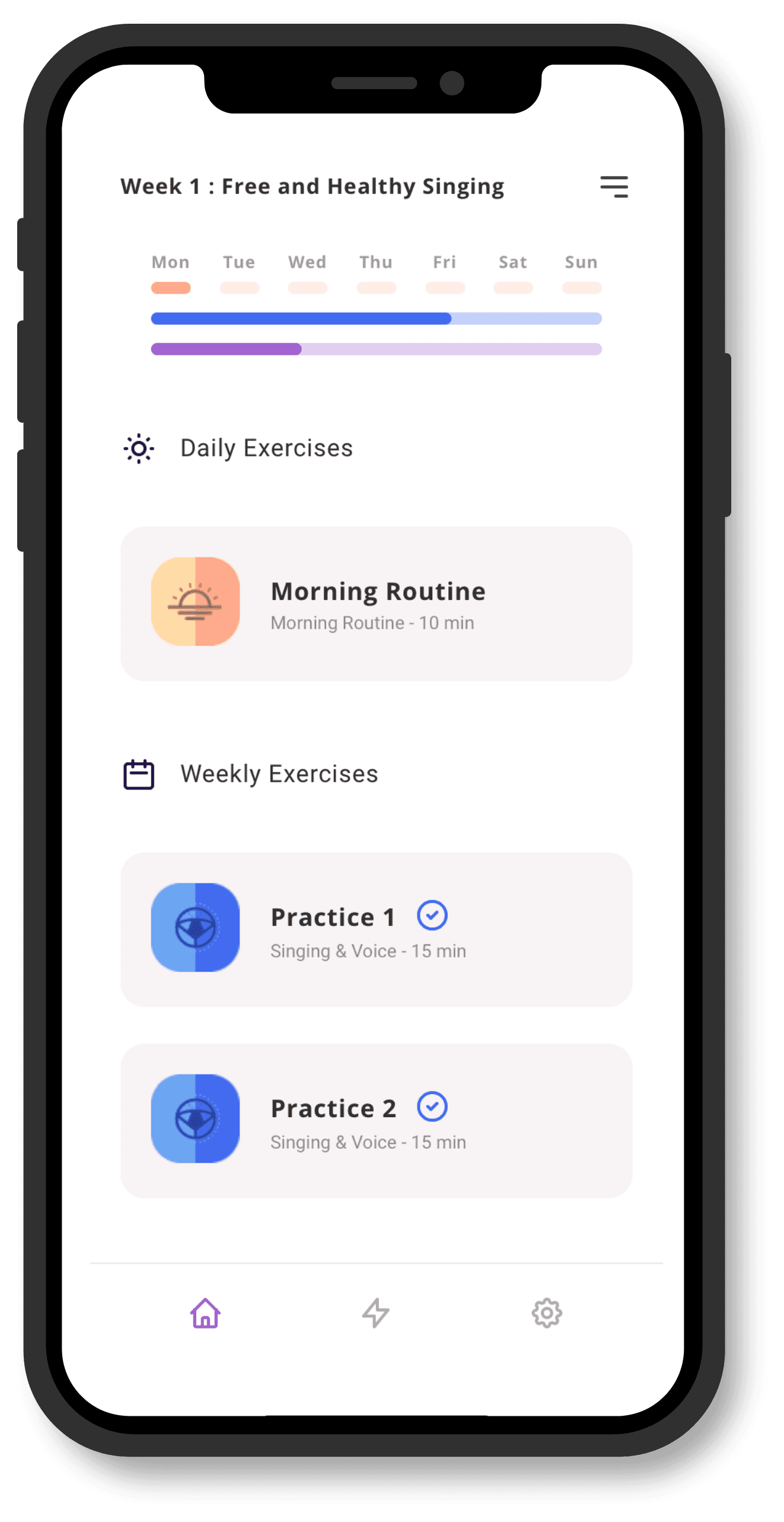 Vocalise app